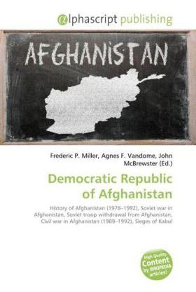 Democratic Republic of Afghanistan