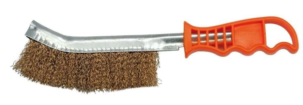 Messingdrahtbürste mit Kunststoffgriff 06965 VOREL Produktbild 