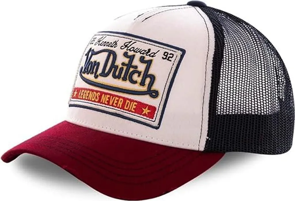Casquette Blanche Von Dutch Cas1 Idéale pour l'Été et Look Décontracté
