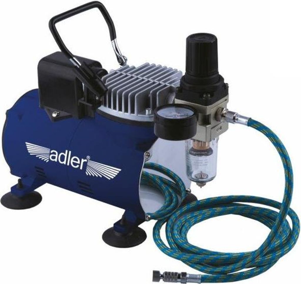 Adler Kompresor Sprężarka Mini Do Aerografów Zdjęcie produktu 
