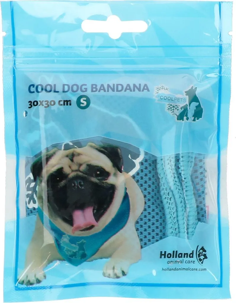 CoolPets Cooling Bandana S 30x30cm - Accessorio Refrigerante per Cani