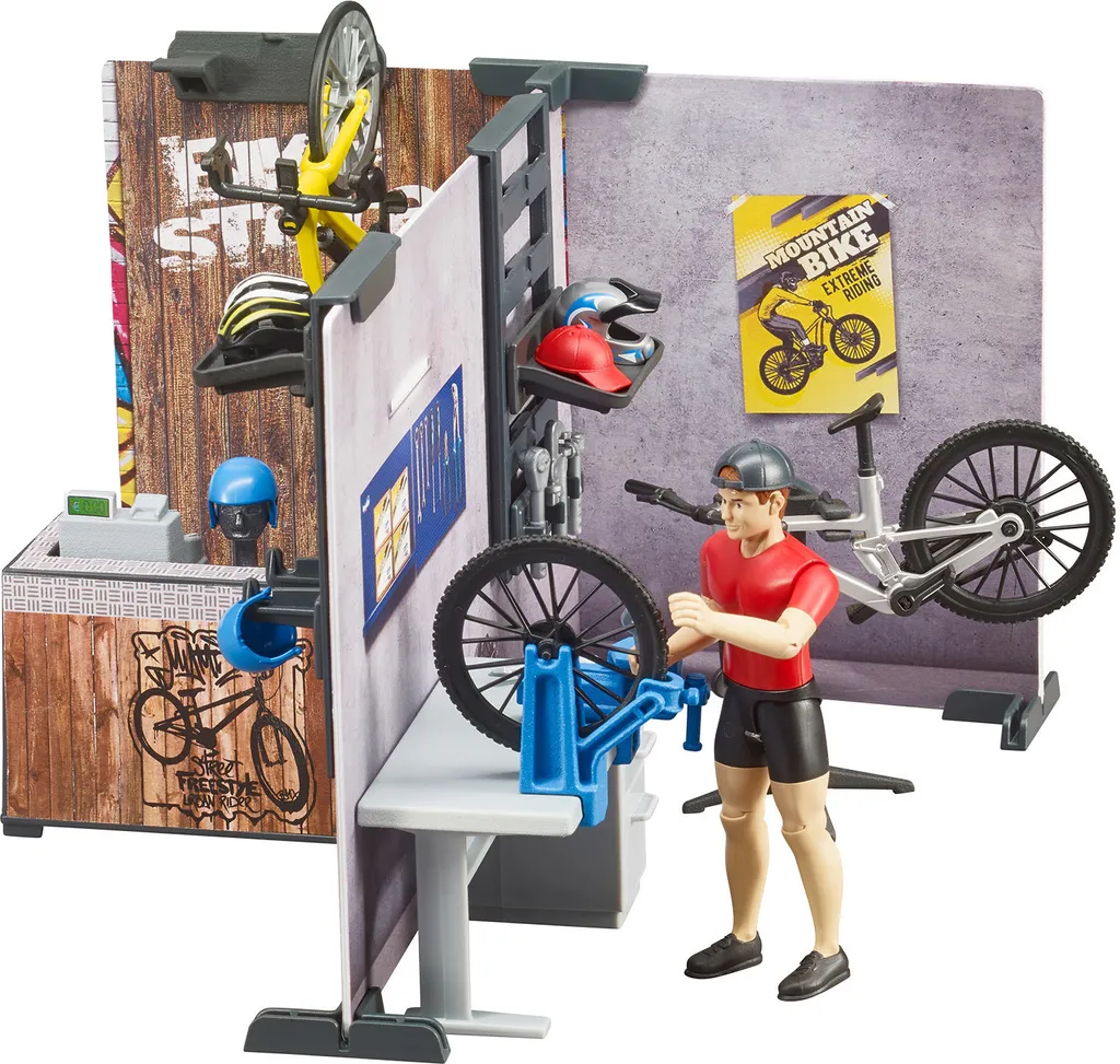 Boutique Vélos Bworld avec Support de Montage et Outils de Précision