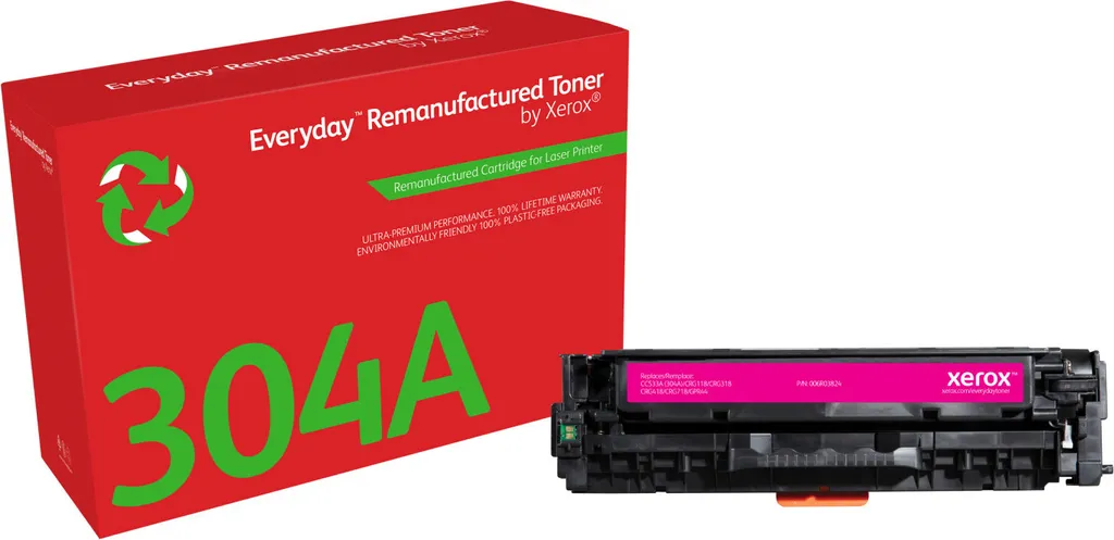 Xerox Everyday 006R03824 Magenta Toner Cartridge HP 304A CC533A