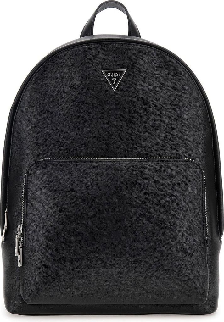 Guess MILANO COMPACT BACKPACK - Sac à dos - black/lime/noir - ZALANDO