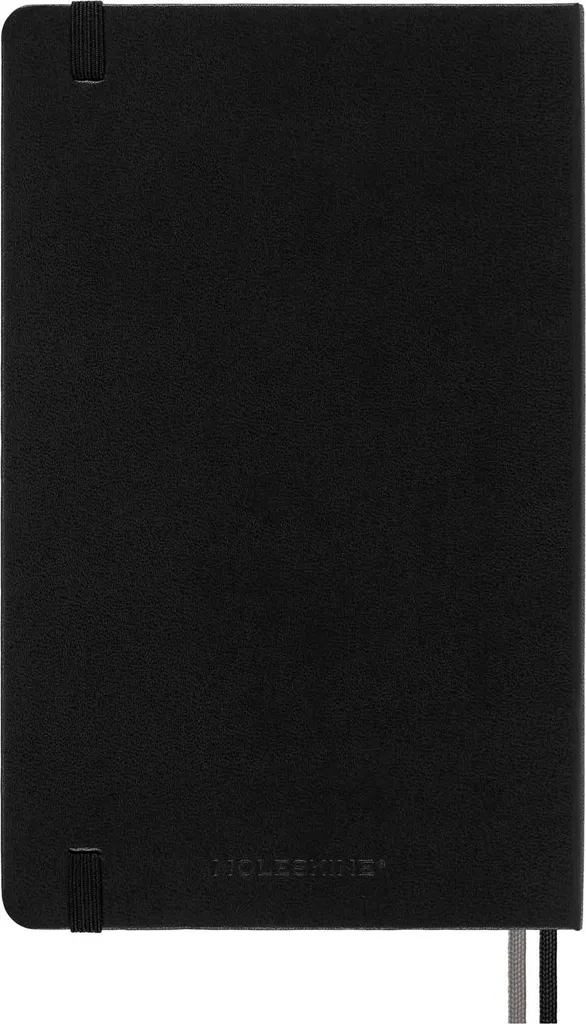Carnet Moleskine Noir à Couverture Rigide, Version Étendue Pages Blanches - 11