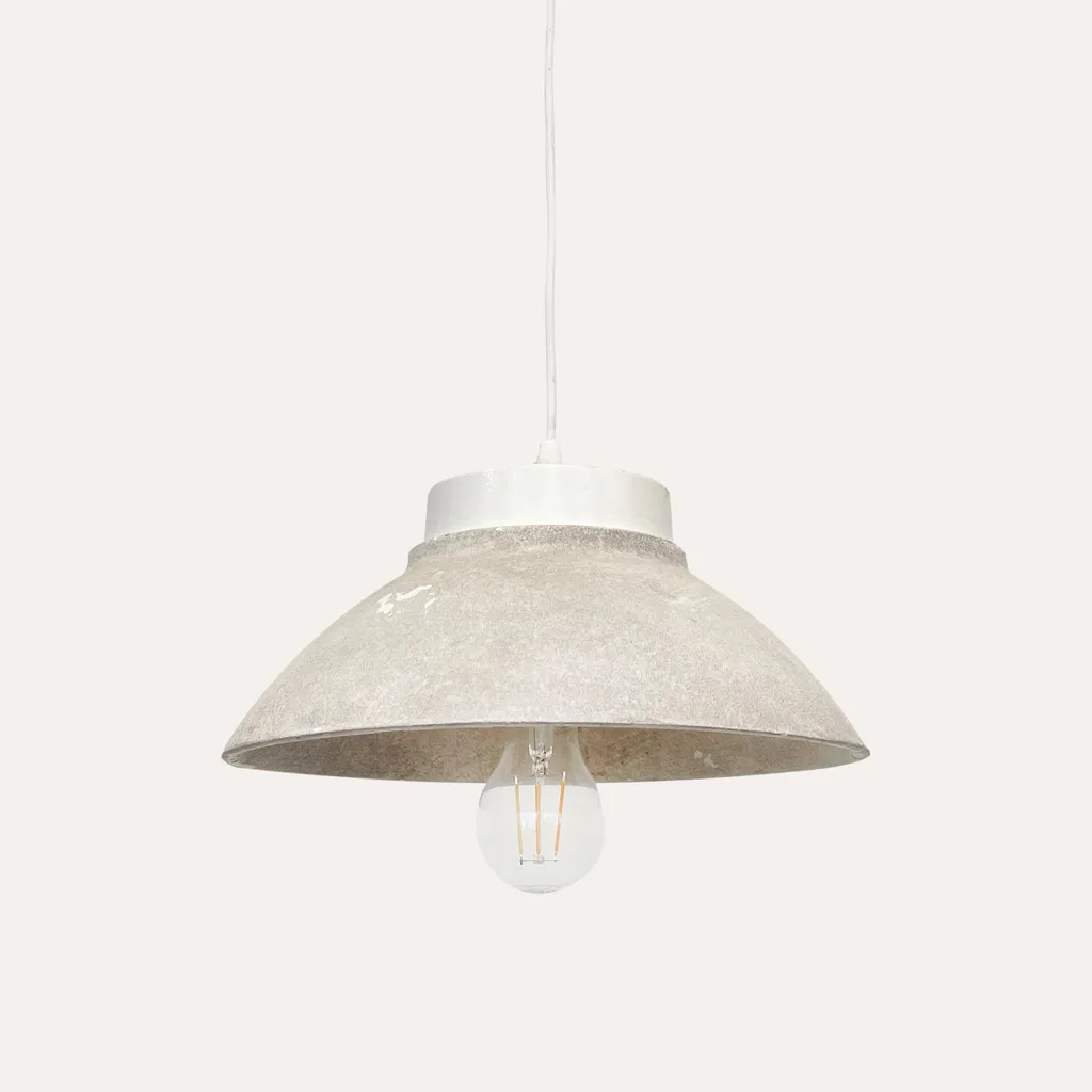 Lustre vintage gris et blanc : illuminez votre intérieur avec style