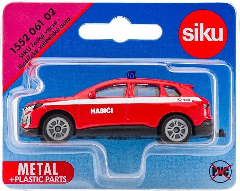 SIKU česká verze - hasičské velitelské vozidlo Obrázek produktu 
