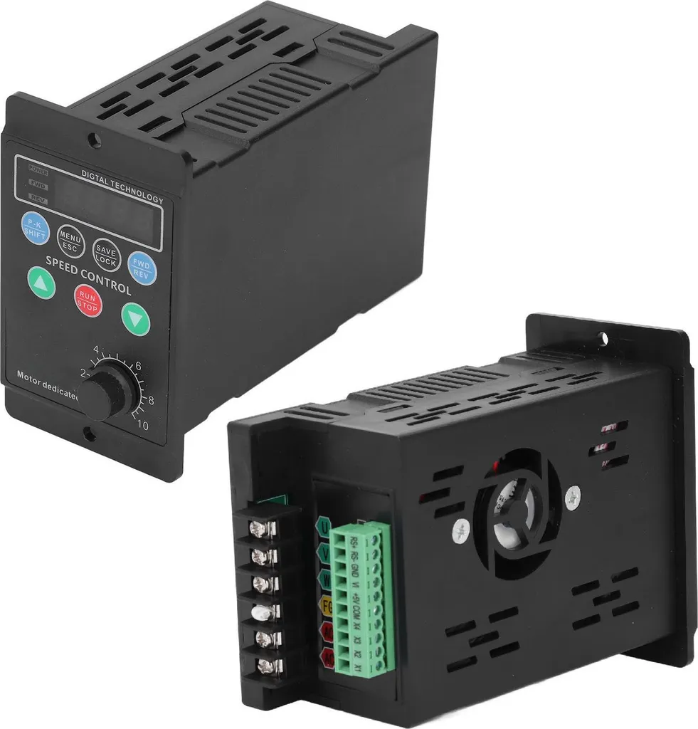 Onduleur Variateur de Vitesse 0.75kW Monophasé vers Triphasé - 10