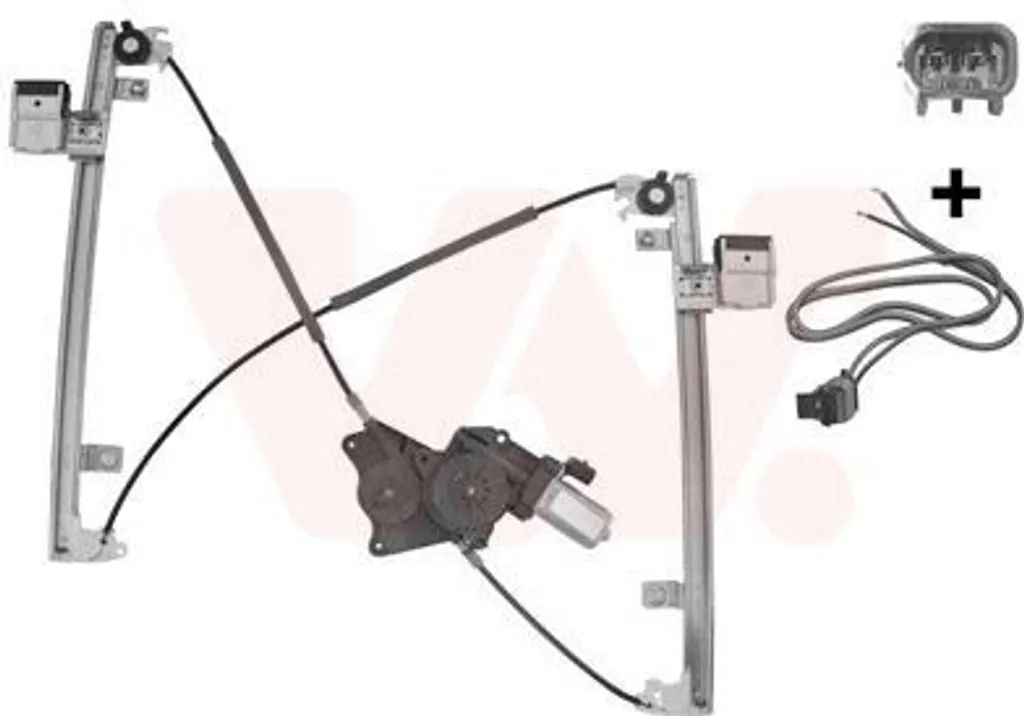 Lève-vitre électrique VAN WEZEL 0160266 pour Alfa Romeo 159 Sportwagon
