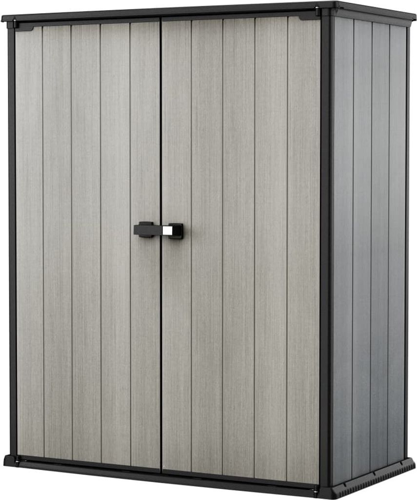 Keter-High Store+-Aufbewahrungsschrank in Holzoptik Produktbild 