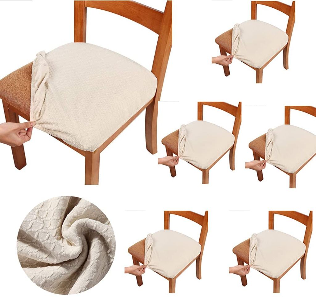 Stretch Soft Jacquard Sessel Sitzbezug Stuhl Protector Abnehmbarer Stoff 