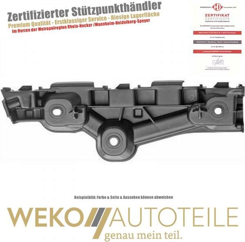 Halter Stoßstange vorne links DIEDERICHS 4456063 für DACIA