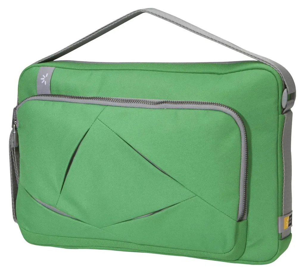 Borsa per notebook in nylon verde da 12 a 14,2 pollici