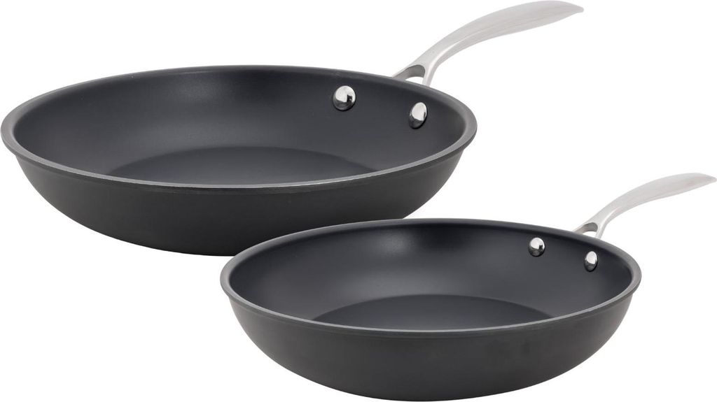 Cookinglife Bratpfannenset Revolt Ø 24 und 28 cm – geeignet für alle Wärmequellen – keramische Antihaftbeschichtung