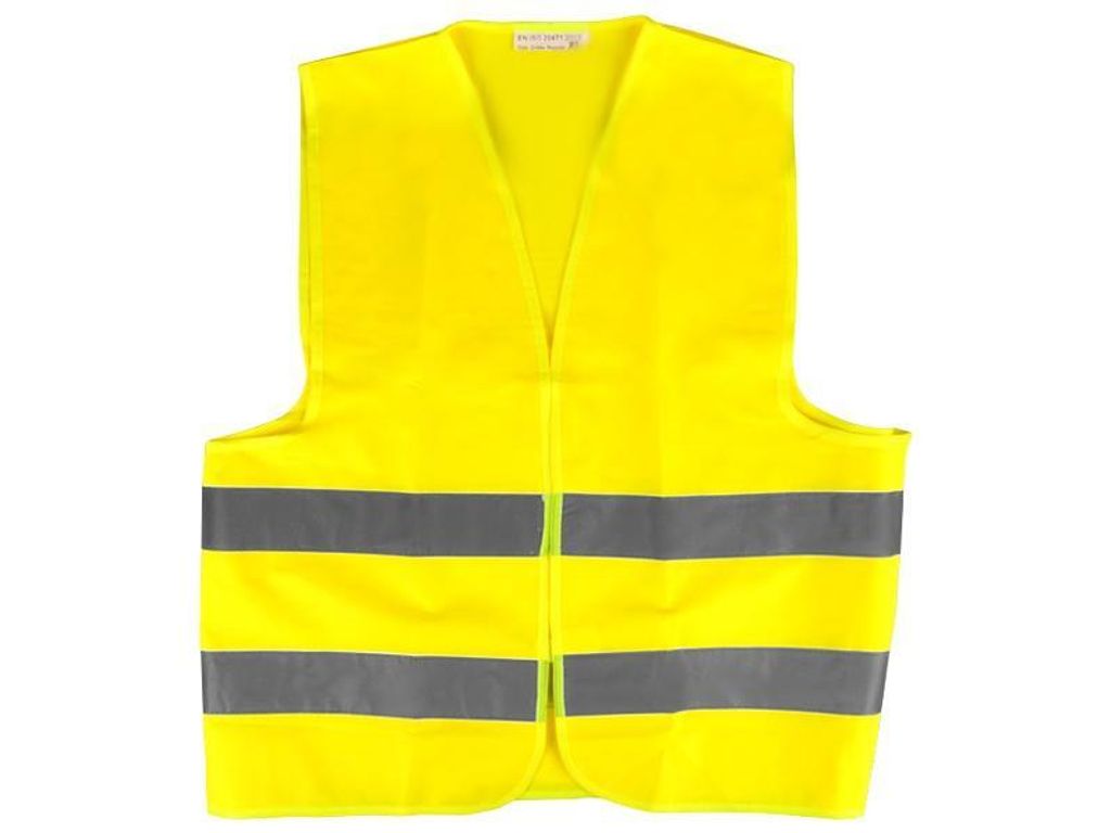 Reflektierende Weste XL, gelb, HQ