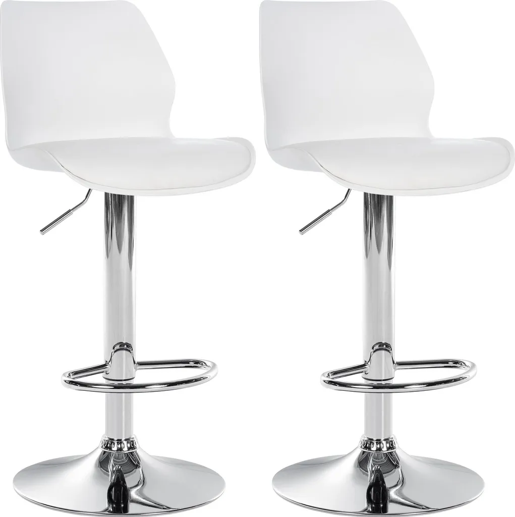 Set di 2 Sgabelli da Bar Gilbert | Sgabelli Alti Cucina CLP Offerta
