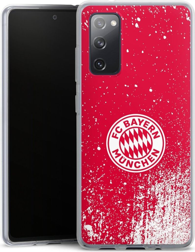 DeinDesign Handyhülle für Samsung Galaxy S20 FE 5G Silikon Hülle Case Smartphone Schutzhülle FC Bayern München FCB Offizielles Lizenzprodukt