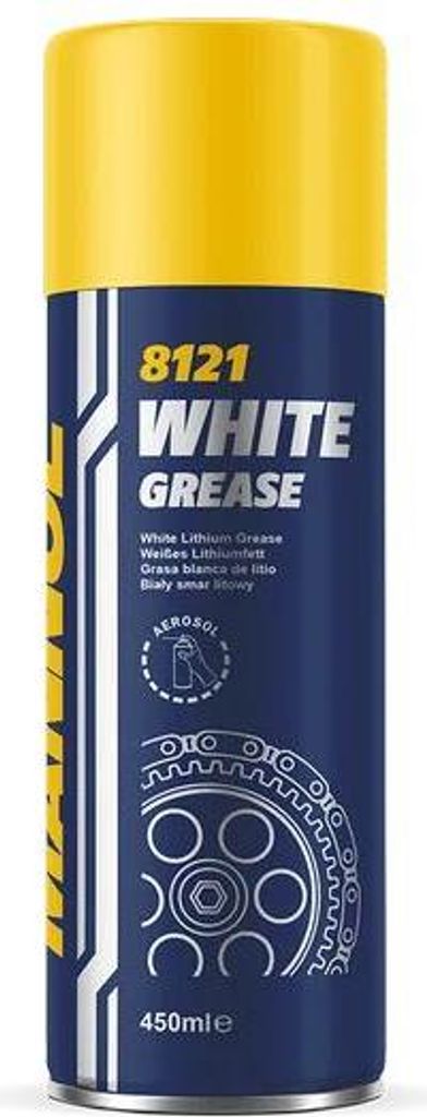 MANNOL 8121 White Grease - biela vazelina - 450ml Obrázok produktu 