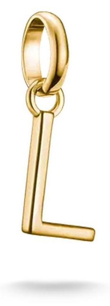 Thomas Sabo Charm-Anhänger Buchstabe L Connect Vergoldet Produktbild 