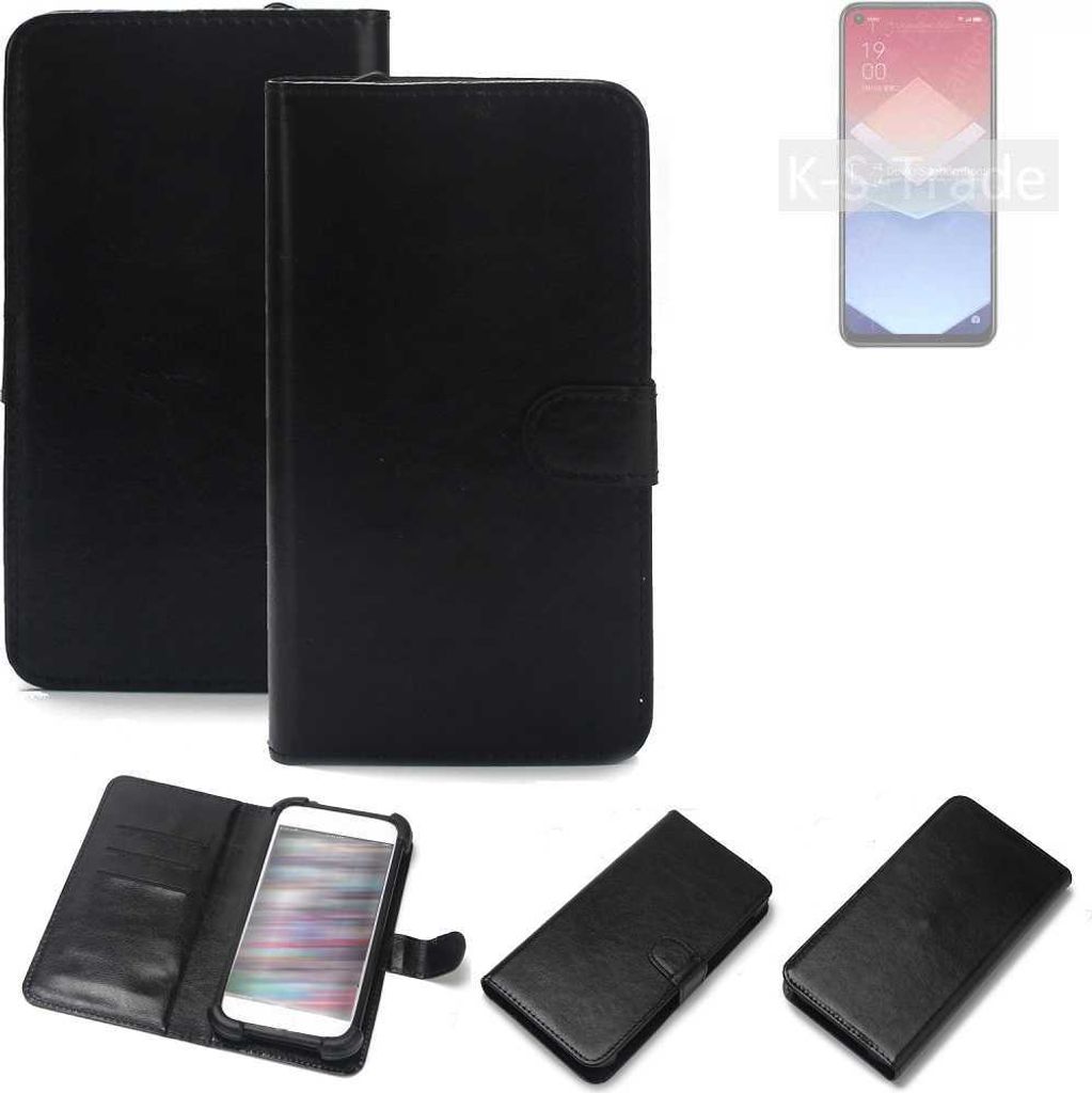 K-S-Trade Handyhülle Schutzhülle kompatibel mit Oppo K10x Handy Schutz Hülle Handyhülle Bumper schwarz 1x