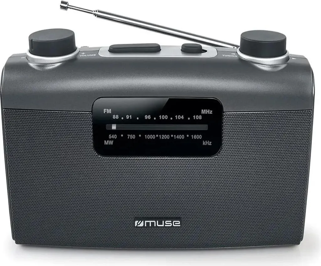 Muse M-058 R Radio da Viaggio Portatile - Ricezione FM/AM Eccellente - 2
