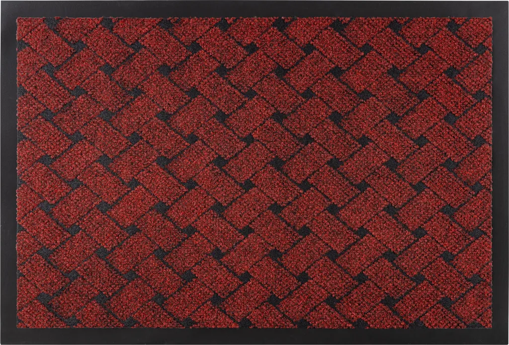 Tapis antidérapant VECTRA 3353 rouge contre les sols glissants