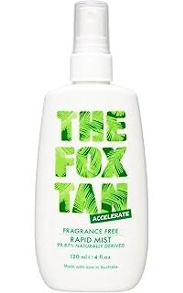 The Fox Tan Rapid Mist Senza Profumo 120ml - Spray Abbronzante Vegan