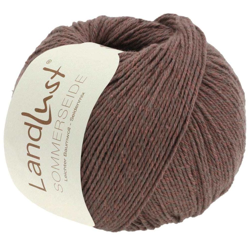 Lana Grossa - Landlust Sommerseide 0045 marone Produktbild 