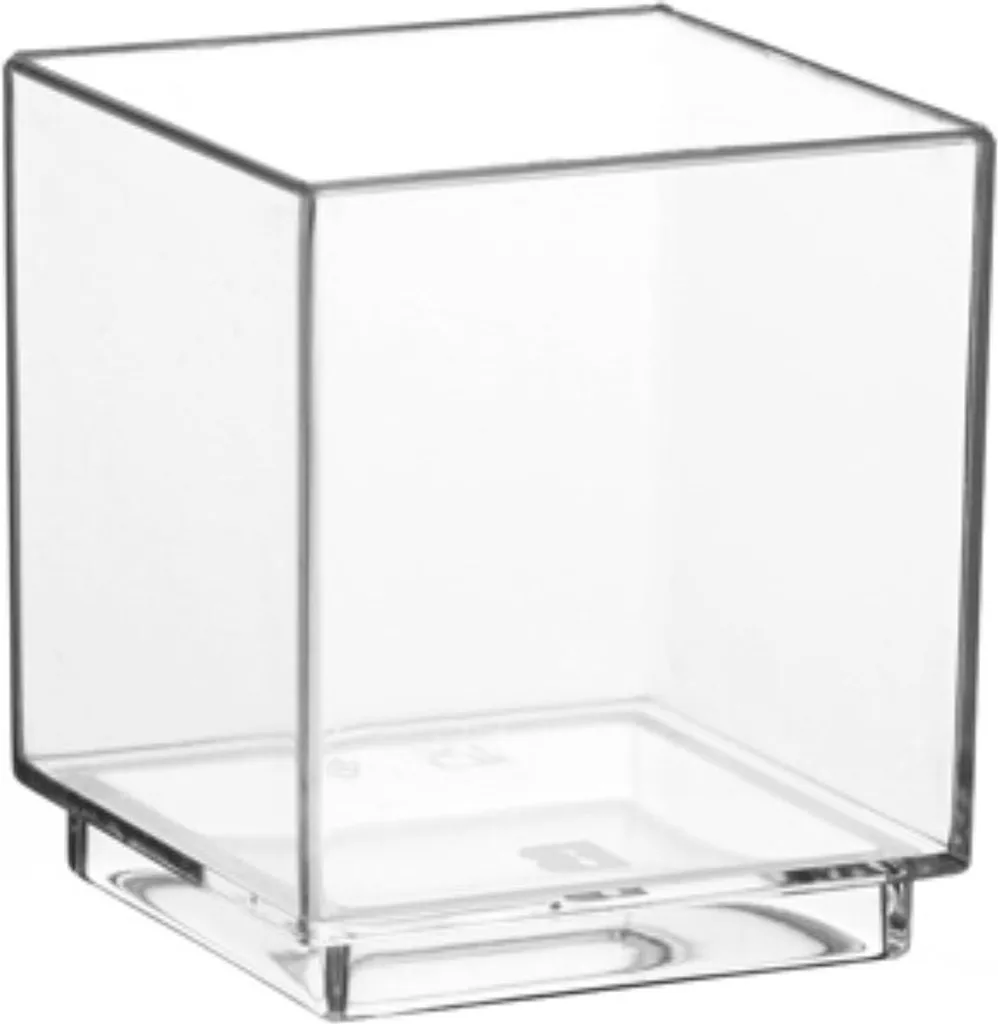 Contenant fingerfood robuste et transparent 47mm - Pack événementiel