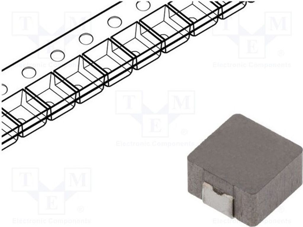 2x Drossel: Draht ±20% 1,5uH 25mΩ SMD lBetrieb: 8,2A Isat: 8,5A SDN0530MT1R5 SMD-