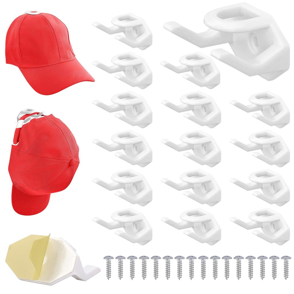 Belle Vous 16er Pack selbstklebende Cap Halterung - Cap Produktbild 