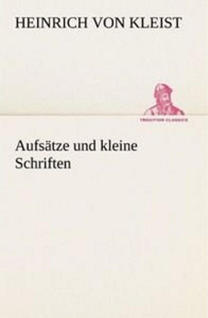 Aufsätze und kleine Schriften
