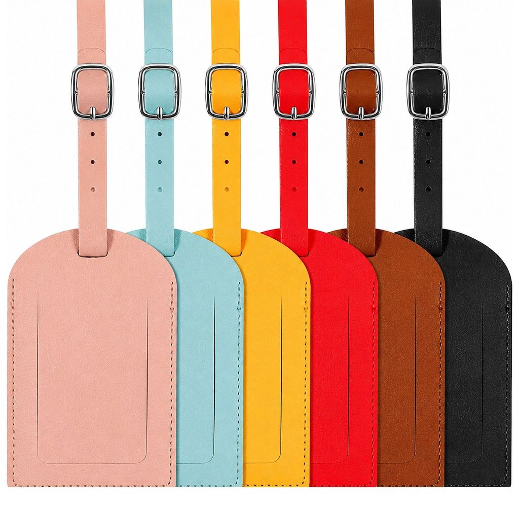 Travelhawk Kofferlabels – Set van 6 Bagagelabels Produktbild 