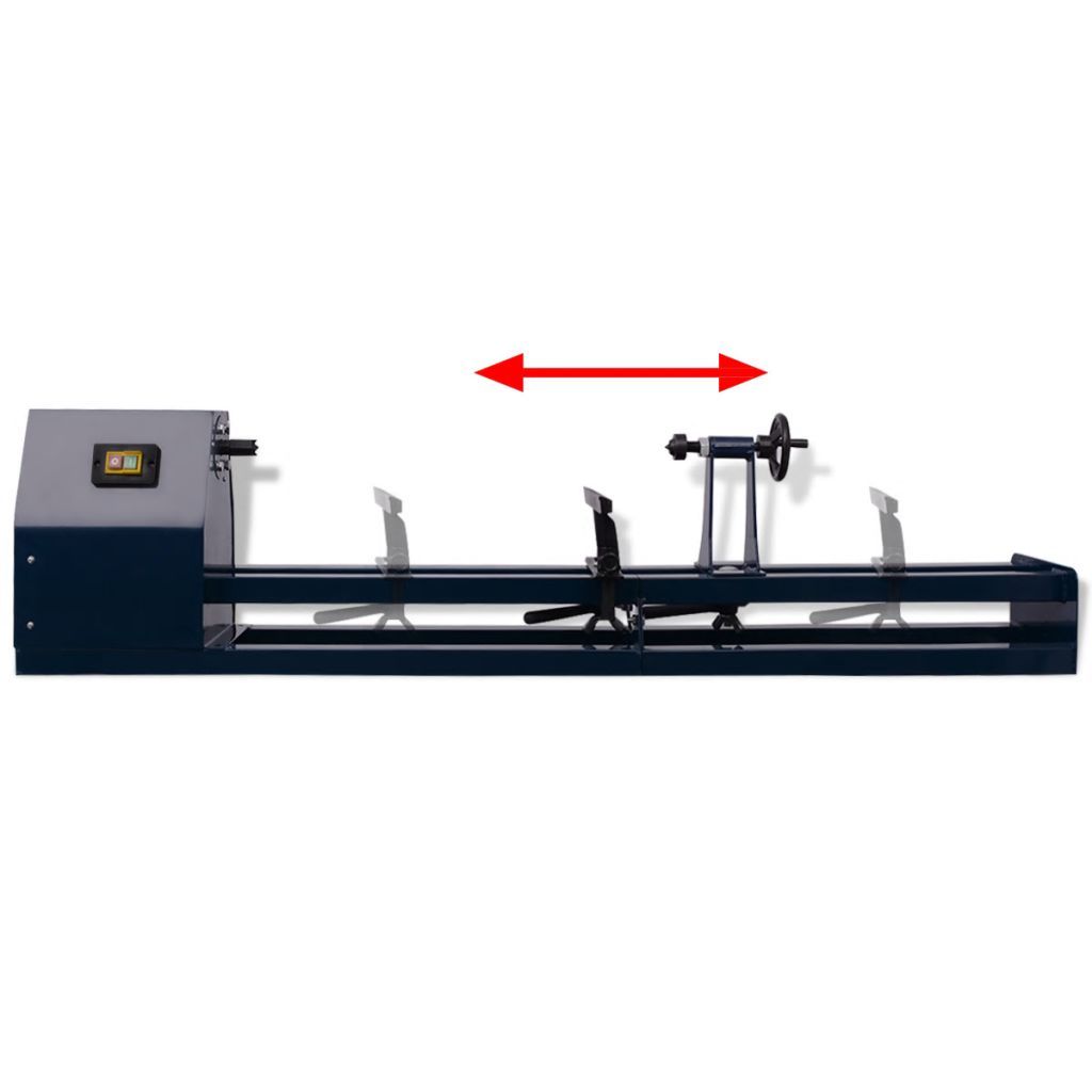 vidaXL Tornio per legno 1000 mm 400 W Immagine del prodotto 