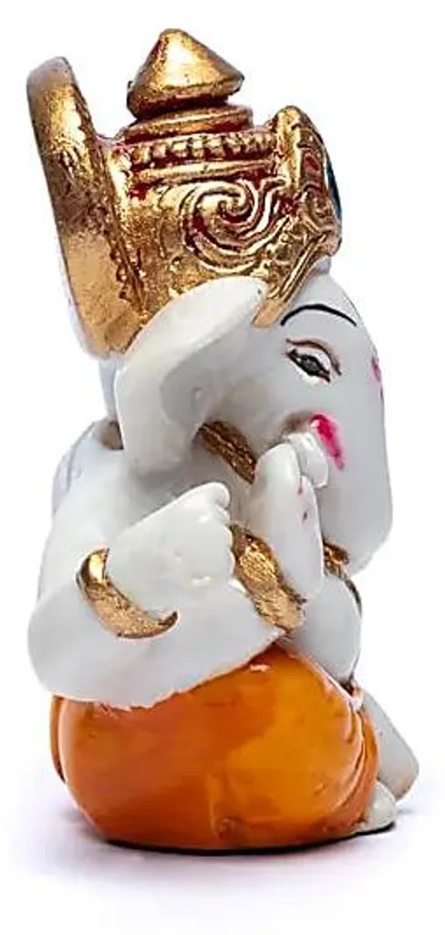 Petite Statuette de Ganesh avec Modaka 7cm - Objet Déco Spirituelle