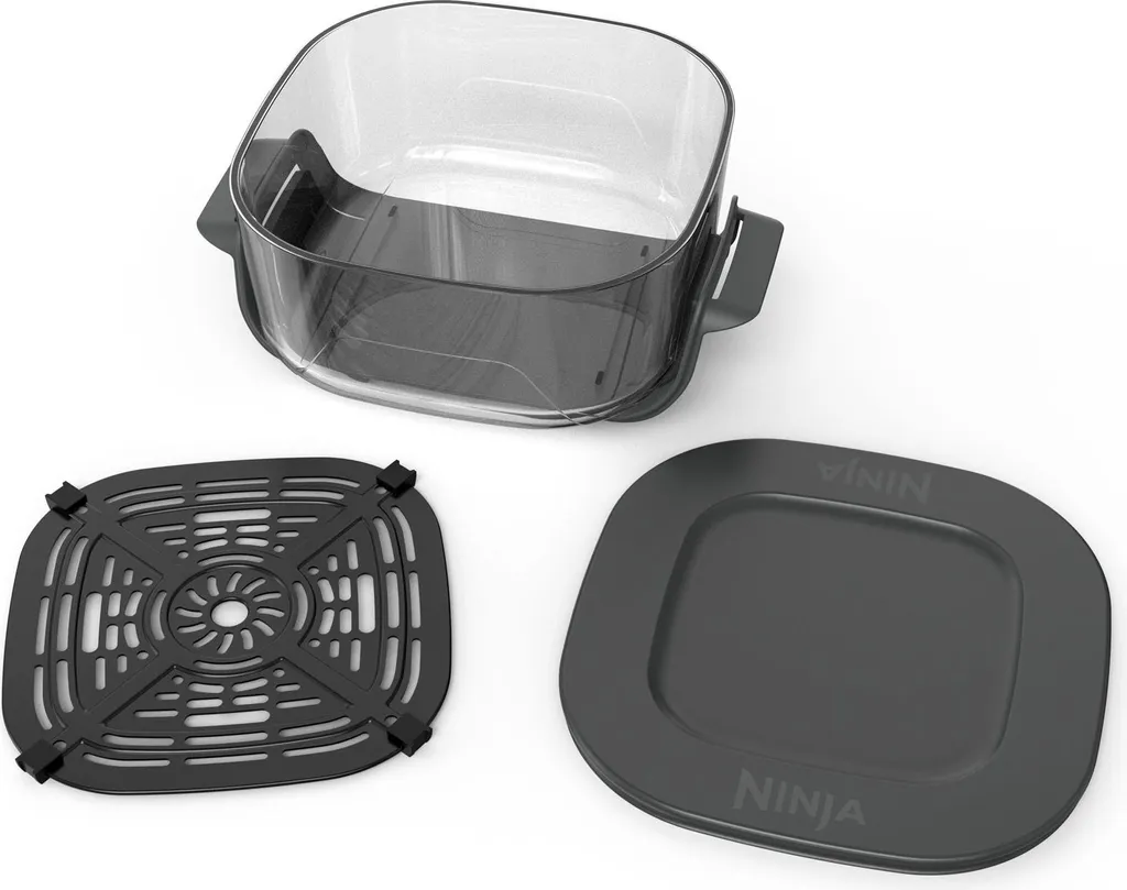 Contenitore Vetro Ninja CleanCrisp 3,8L | Ideale per Air Fryer Ninja