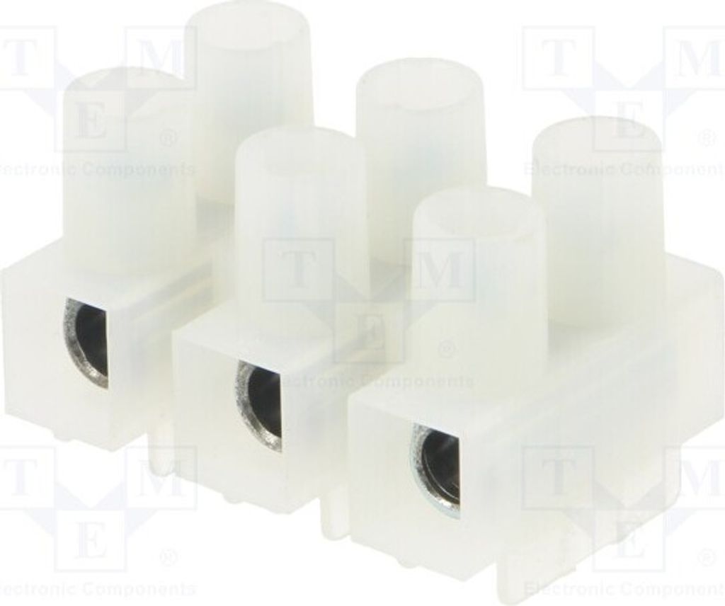 2x Klemmleiste 57A Wege: 3 Schraubklemme 0,5÷10mm2 450V H: 20,8mm 88809902 EKL 2