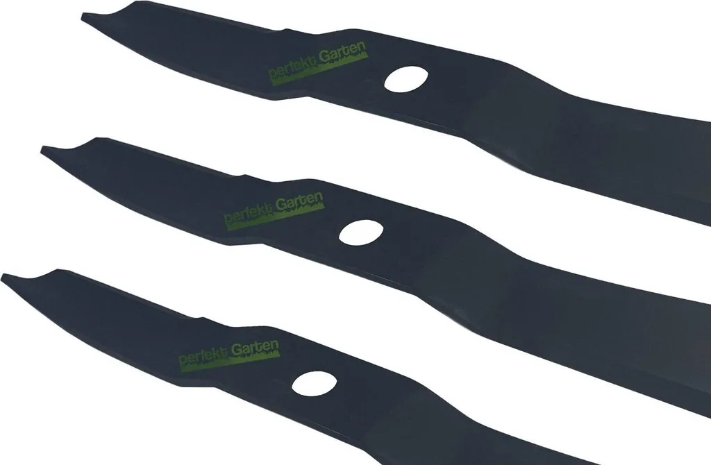 Kit 3 Lame per Kubota B 7100 7500 7800 - 52cm 92-128 Alta Resistenza - 2