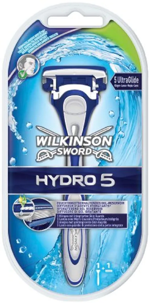 Rasoir manuel Wilkinson Sword Hydro 5 rechargeable pour homme moderne