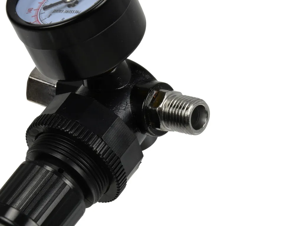Regolatore Pressione HVLP con Manometro - Precisione Professionale 1/4" - 3