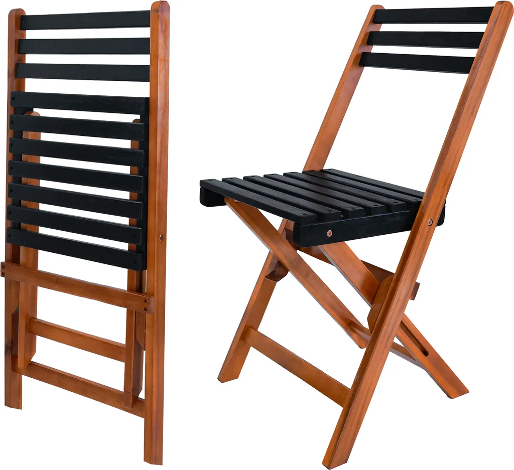 Ensemble repas extérieur table et 4 chaises pour terrasse et balcon
