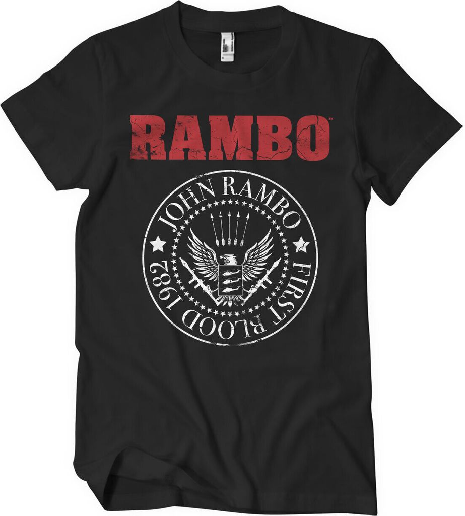 First Blood 1982 Seal T-Shirt - Medium - Black