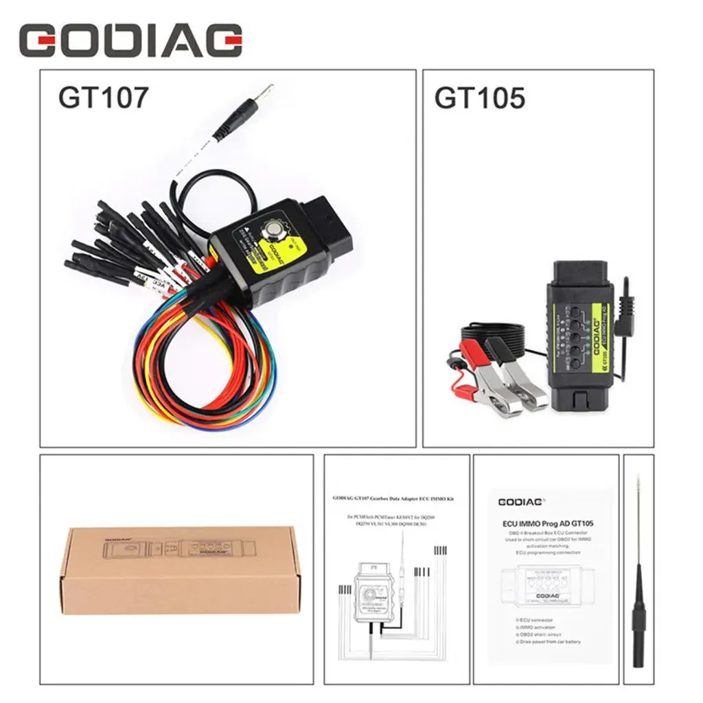 Programmation ECU Boîte DSG avec Kit GT107 et GT105 Lecture Données - 2