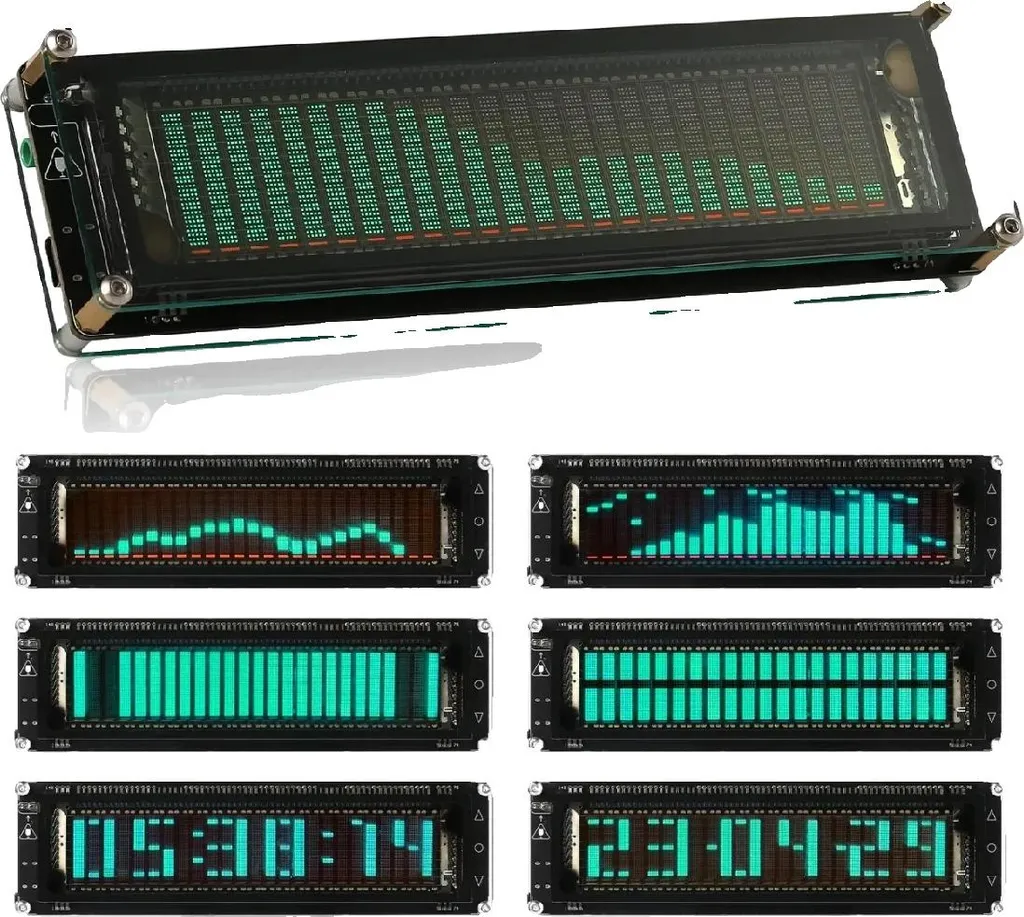 Indicateur de niveau audio VFD pour studio et mixage professionnel