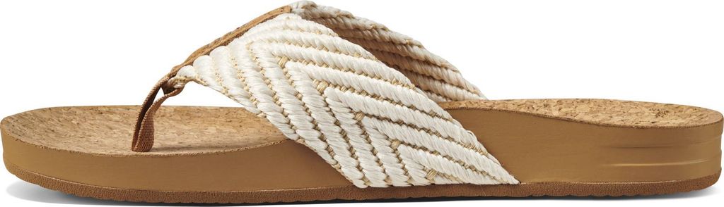 Reef Sandalen CUSHION STRAND Zehentrenner aus recyceltem PET und Kork