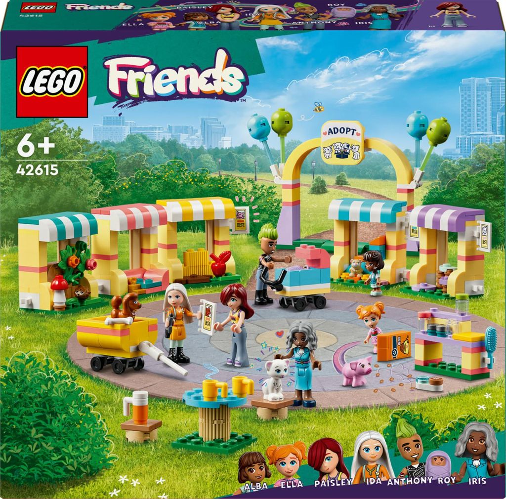 LEGO Friends Jour d'adoption d'animaux 42615 – Kit de Image du produit 