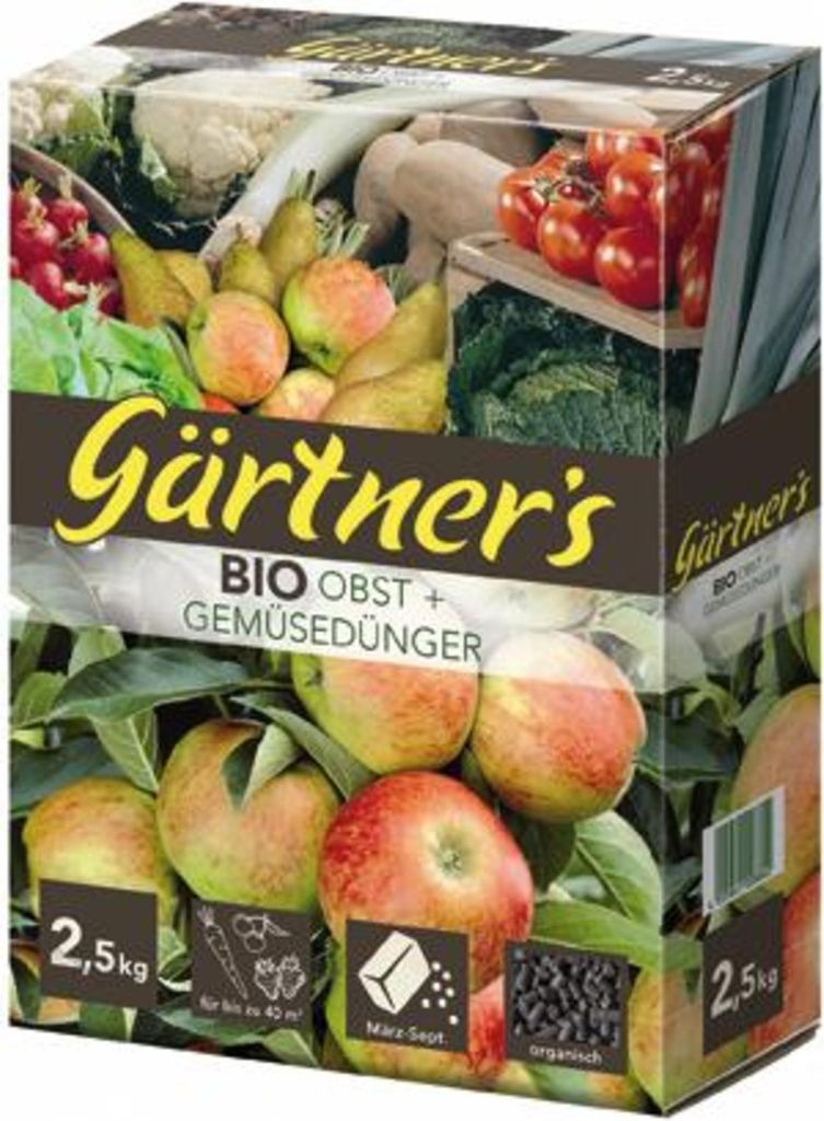 Obst+Gemüsedünger GÄR 2,5 Kg