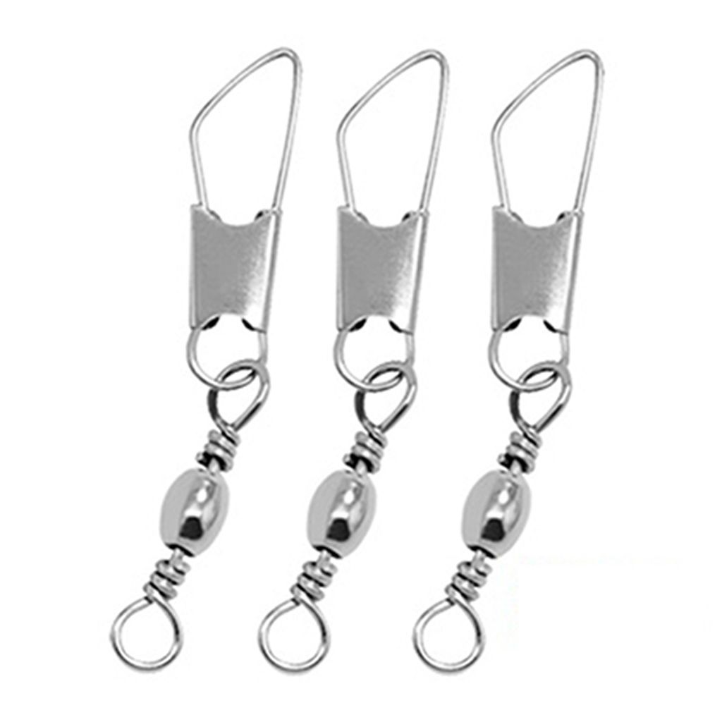 30-teiliges, hochfestes Angel-Fasswirbel mit Sicherheits-Snap-Verbindungs-Tackle-Set