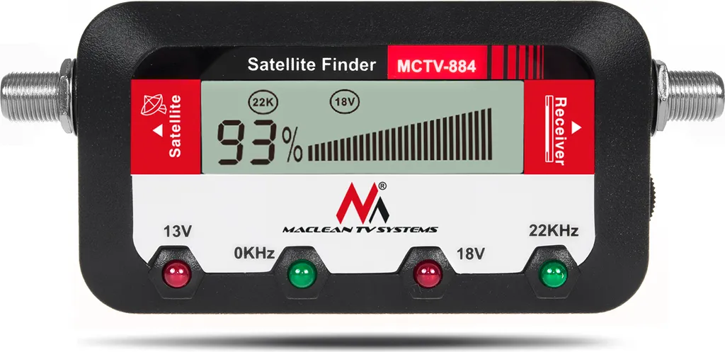 Misuratore di Segnale SAT Maclean MCTV-884 - Alta Precisione