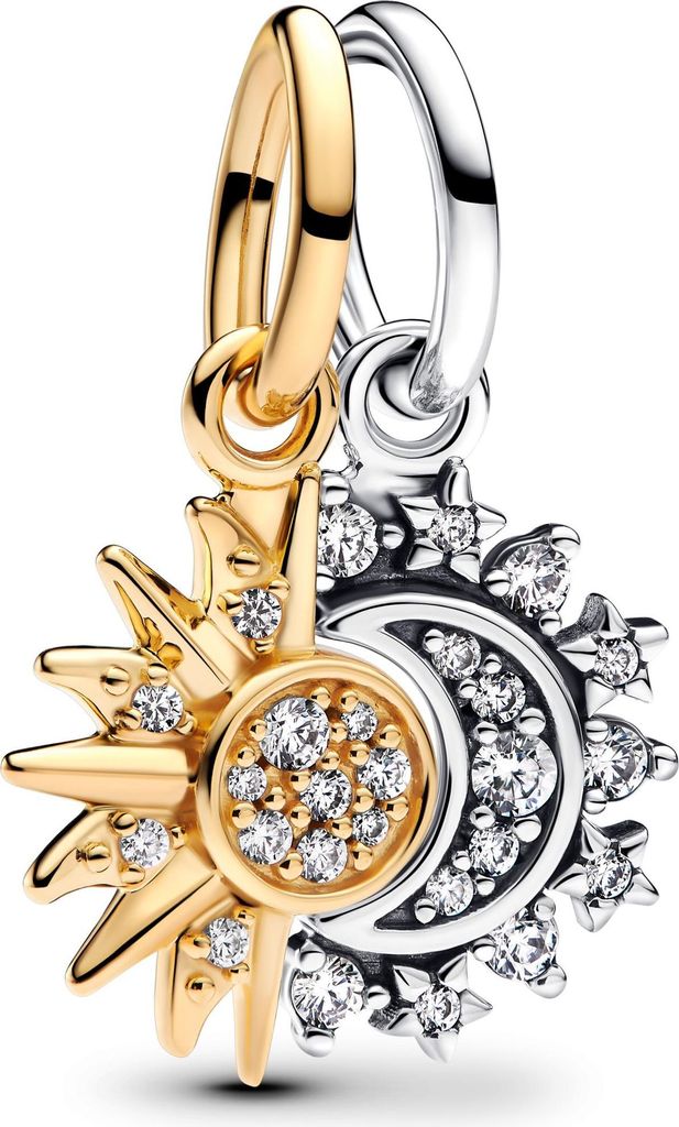 Pandora Sterling silver and 14k gold-plated unique metal Produktbild 1